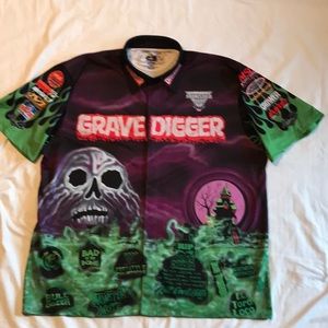 Grave Digger crew shirt